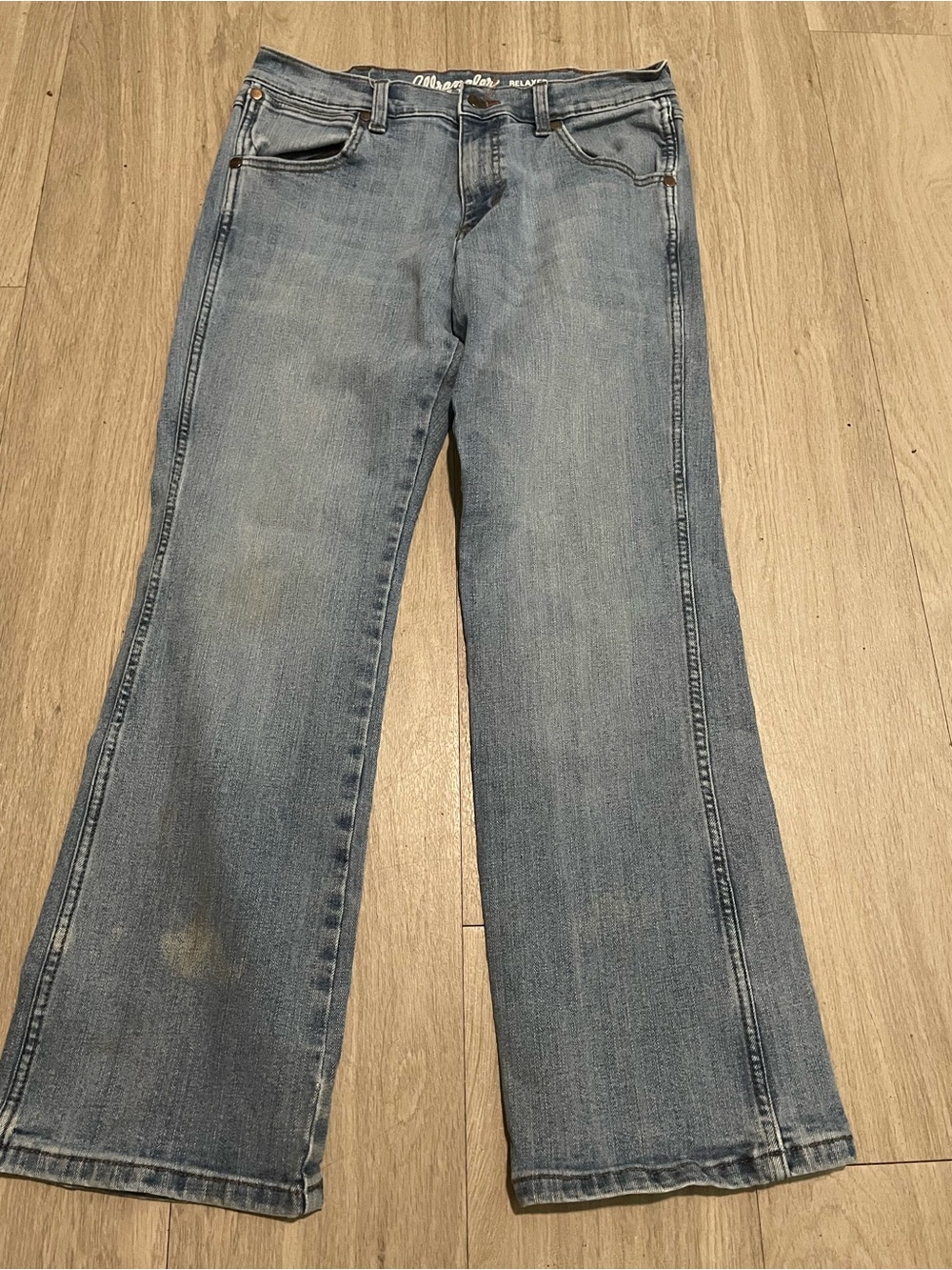 Wrangler Women's Light Blue Flare Jeans